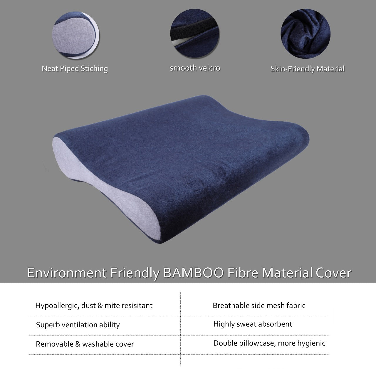 Contour Cervical Pillow: Support, Comfort, and Posture Redefined